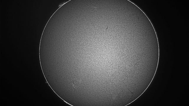 Sonne am 18.3.2012 Sonne am 18.3.2012