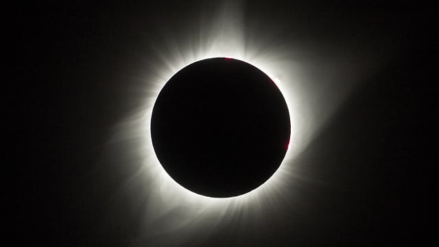 Korona der totalen Sonnenfinsternis 2017 Korona der totalen Sonnenfinsternis 2017
