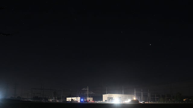 Jupiter und Saturn am Abendhimmel Jupiter und Saturn am Abendhimmel