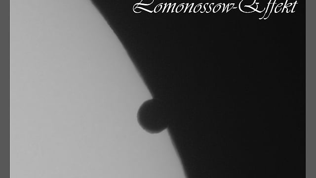 Der Lomonossow-Effekt Der Lomonossow-Effekt
