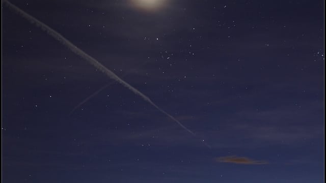 Begegnung von Mond und Jupiter am 14. April Begegnung von Mond und Jupiter am 14. April