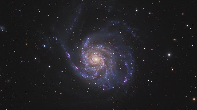 M 101 Feuerrad-Galaxie M 101 Feuerrad-Galaxie