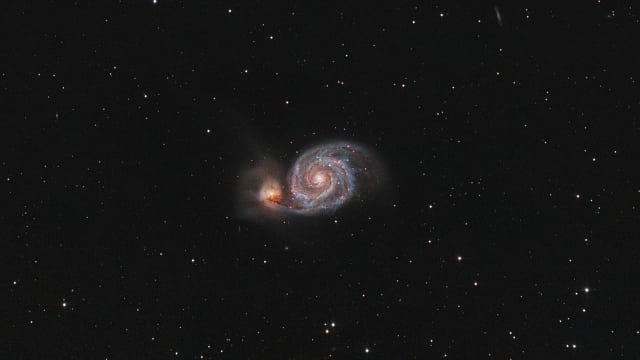 Die Whirlpool-Galaxie Die Whirlpool-Galaxie