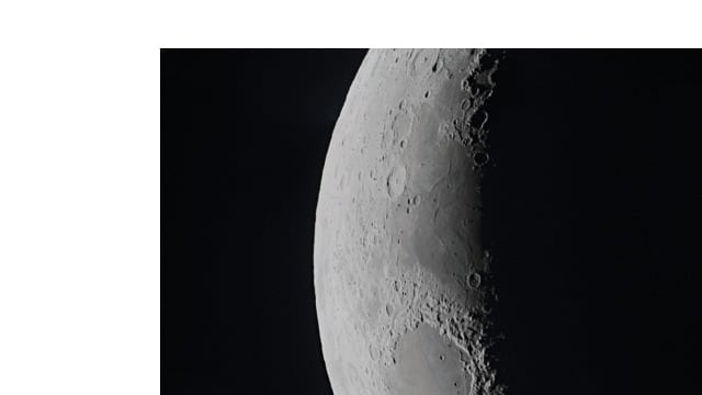 Der zunehmende Mond über Heidelberg Der zunehmende Mond über Heidelberg