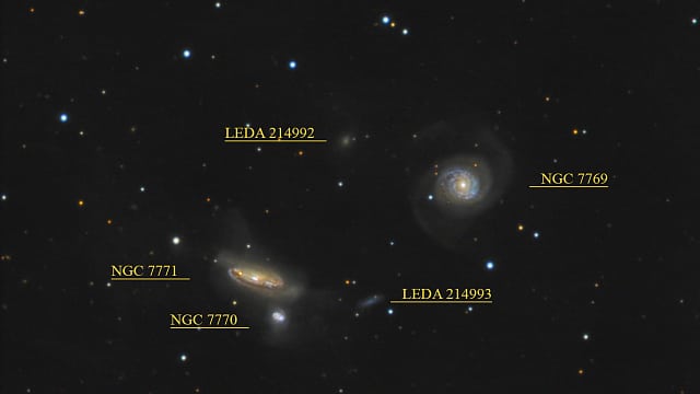 NGC 7769, NGC 7770 und NGC 7771 (Objekte) NGC 7769, NGC 7770 und NGC 7771 (Objekte)