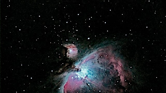 Es gibt trotz Lichtverschmutzung noch Hoffnung! Messier 42 unter widrigen Umständen Es gibt trotz Lichtverschmutzung noch Hoffnung! Messier 42 unter widrigen Umständen