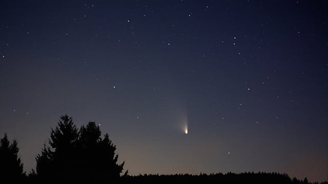 Komet Panstarrs über dem Kobernaußerwald Komet Panstarrs über dem Kobernaußerwald