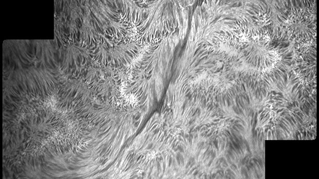Filament auf der Sonne Filament auf der Sonne