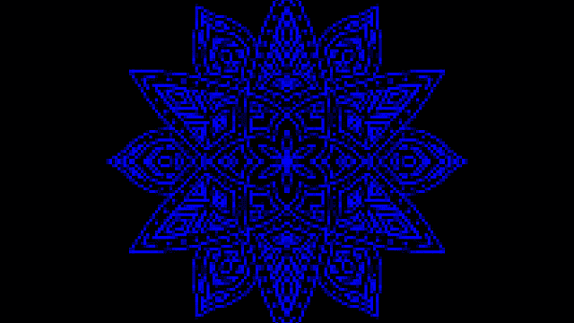 Blue spiritflower