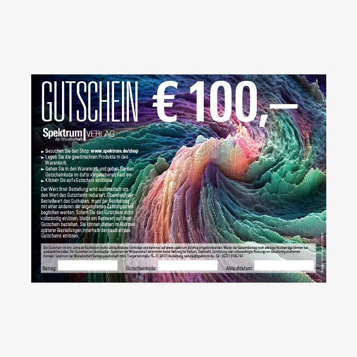 Geschenkgutschein 100,- Euro
