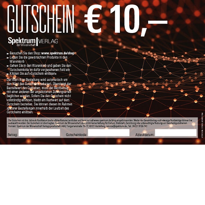 Geschenkgutschein 10,- Euro Geschenkgutschein 10,- Euro