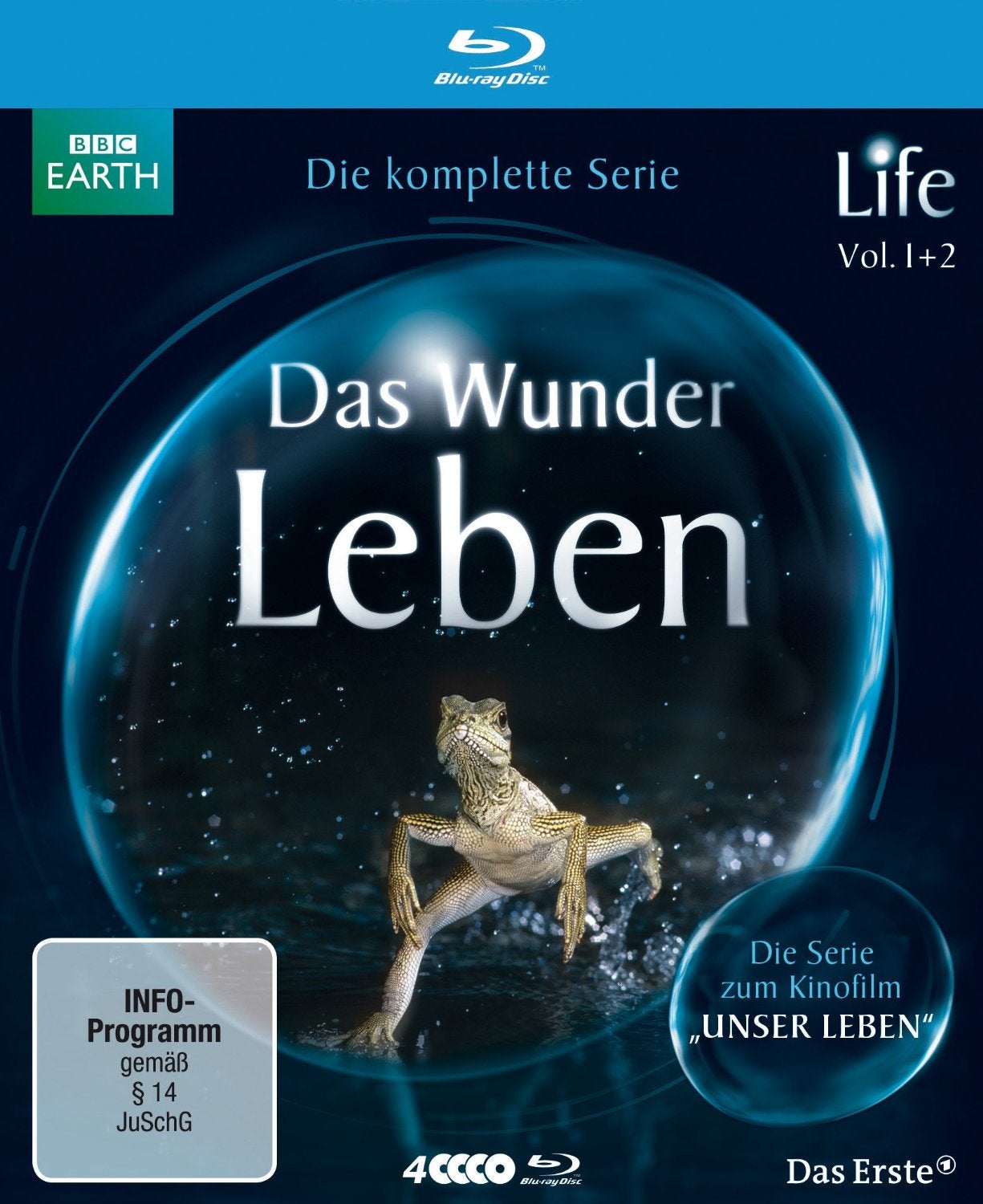 Life: Das Wunder Leben - Die komplette Serie, 4 Blu-ray Disks