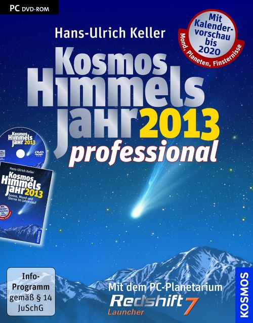 Kosmos Himmelsjahr 2013 Professional, Buch mit DVD-ROM