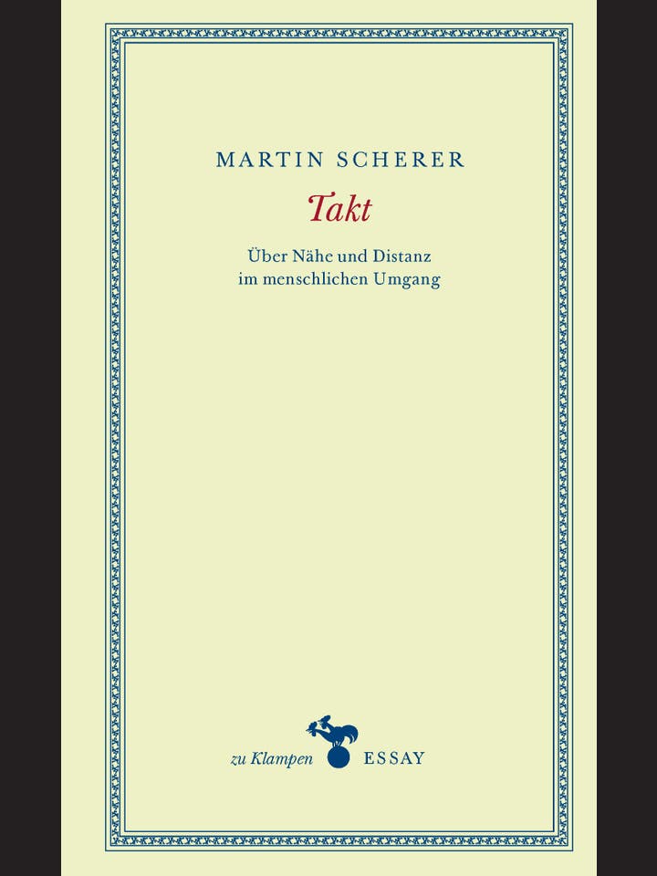 Martin Scherer: Takt