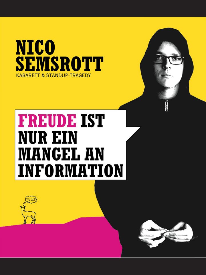 Nico Semsrott: Freude ist nur ein Mangel an Information