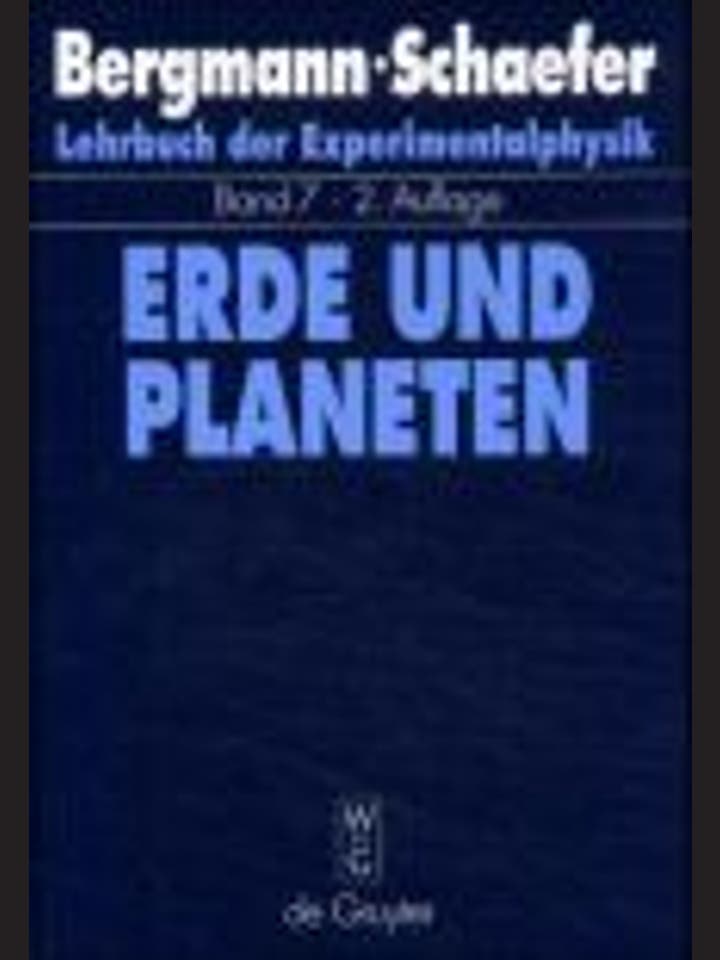 Wilheml Raith (Hg.), Bergmann, Schäfer,   : Erde und Planeten 