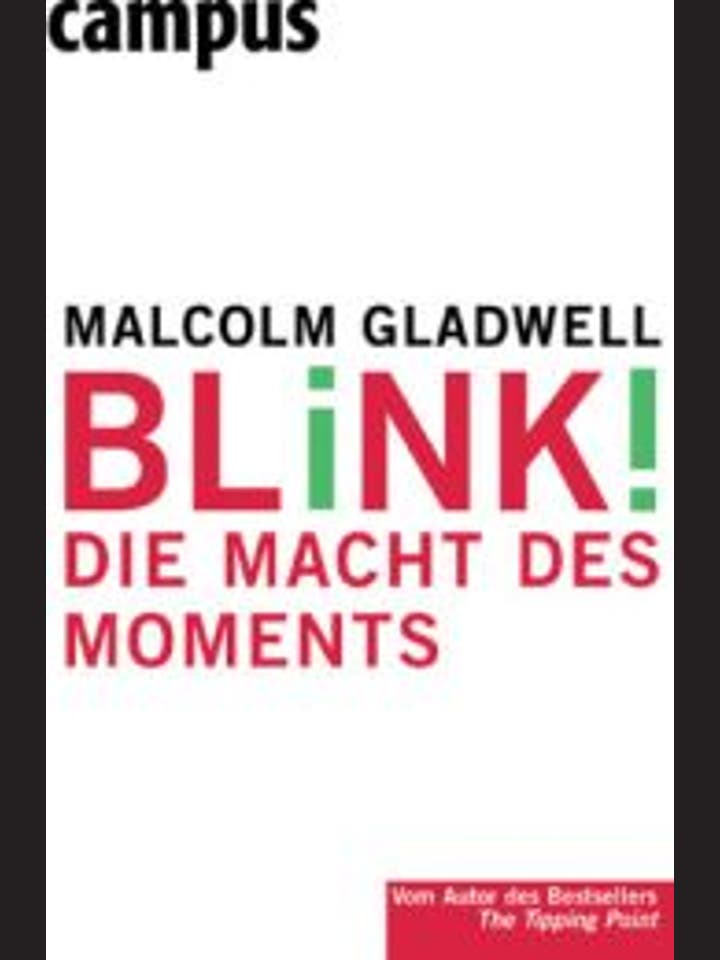 Malcolm Gladwell: Blink