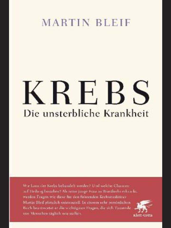 Martin Bleif: Krebs