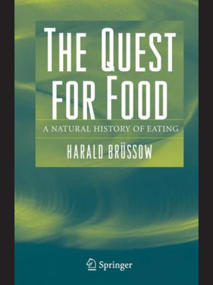 Harald Brüssow: The Quest for Food  
