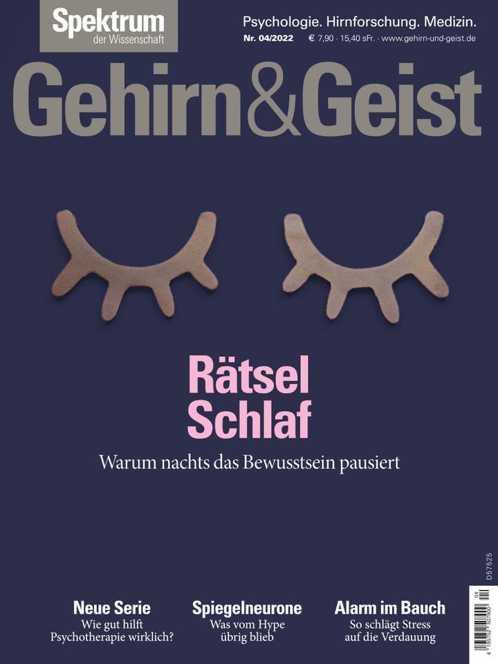 Gehirn&Geist 4/2022 Cover