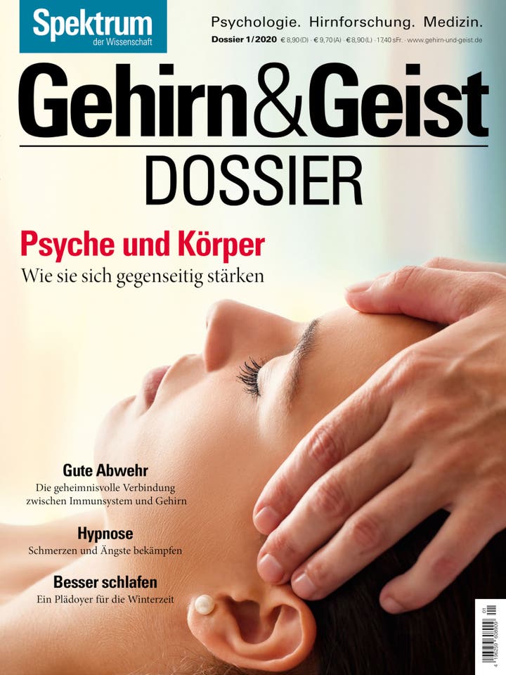 Gehirn&Geist Dossier 1/2020<br /> Psyche und Körper