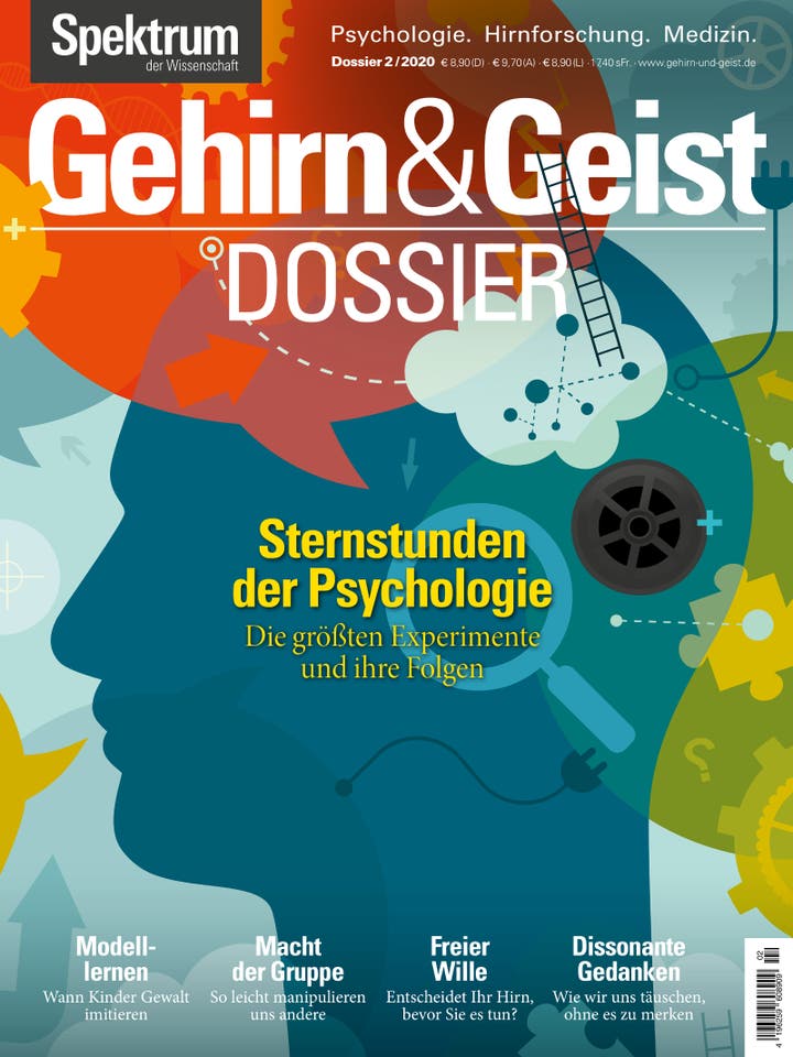 Gehirn&Geist Dossier 2/2020<br /> Sternstunden der Psychologie