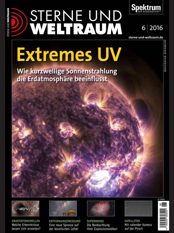 Sterne und Weltraum - 6/2016 - Extremes UV