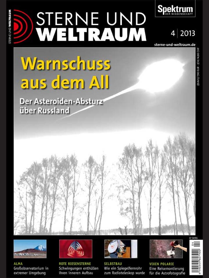 Sterne und Weltraum – 4/2013 – April 2013