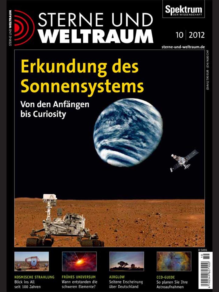 Sterne und Weltraum – 10/2012 – Erkundung des Sonnensystems