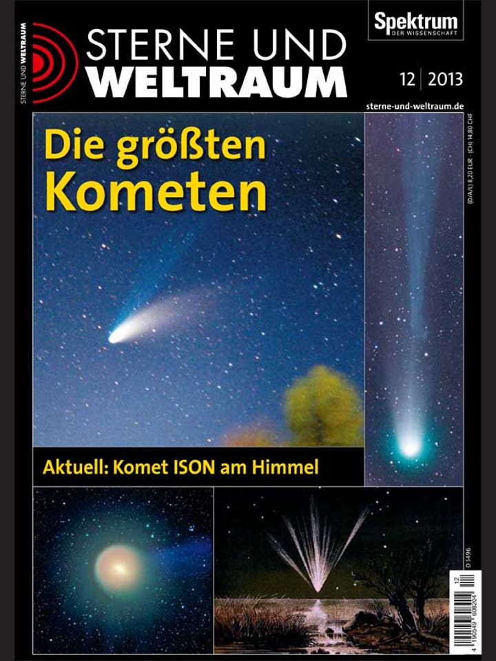 Sterne und Weltraum – 12/2013 – Die größten Kometen