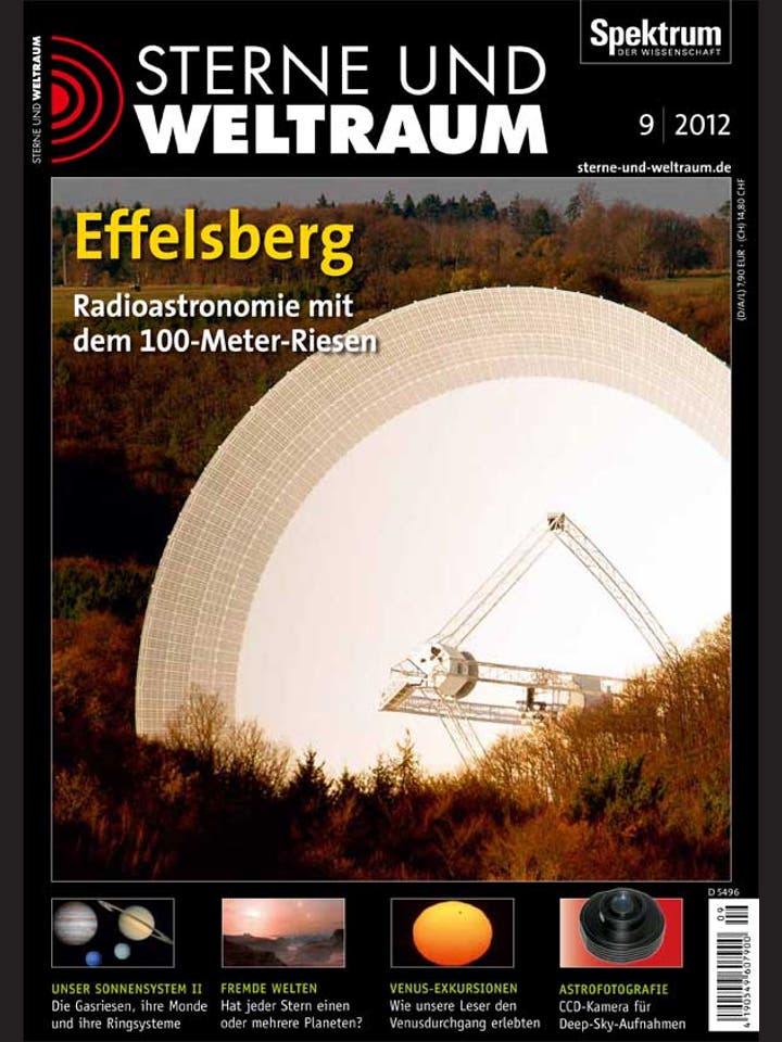 Sterne und Weltraum – 9/2012 – Effelsberg