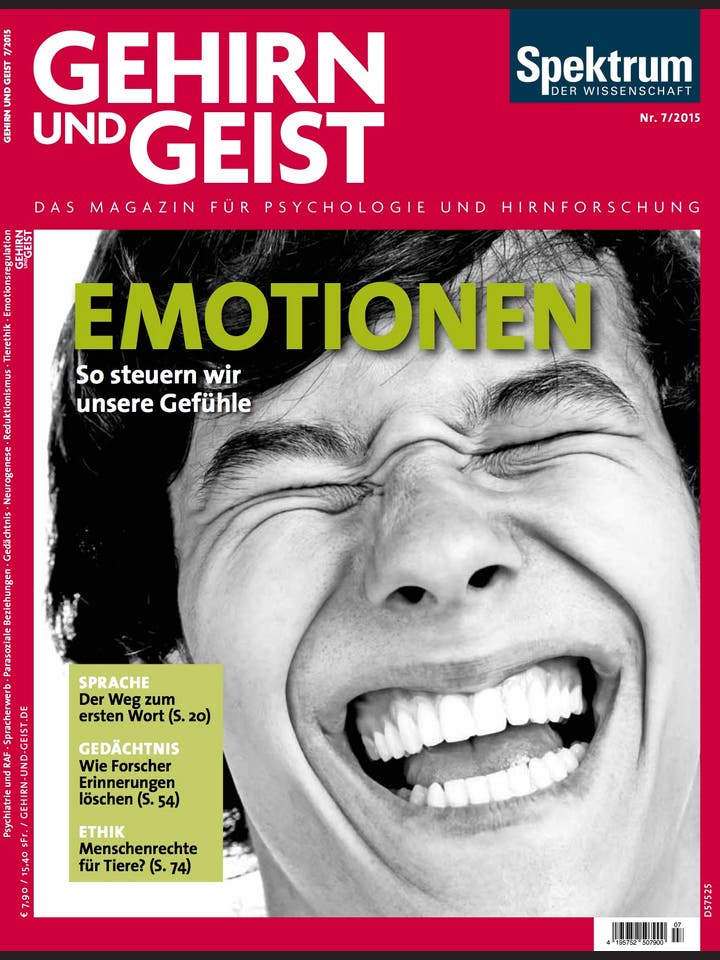 Gehirn&Geist - 7/2015 - Emotionen: So steuern wir unsere Gefühle