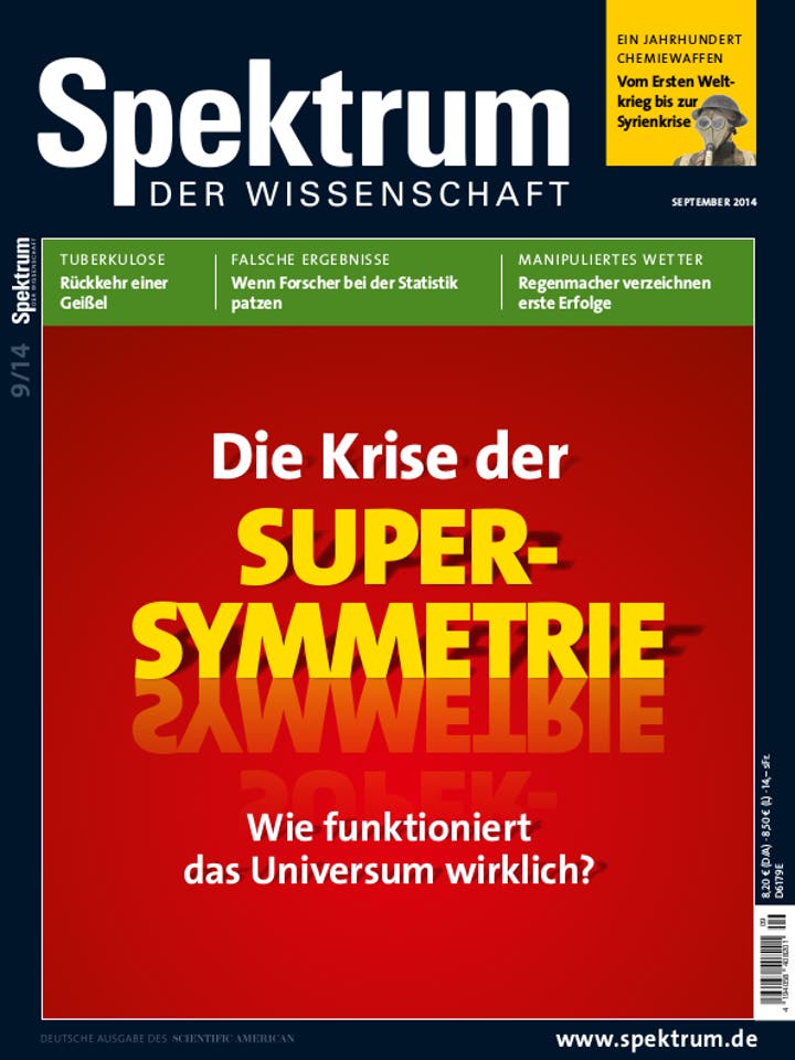 Spektrum der Wissenschaft – 9/2014 – Die Krise der Super-Symmetrie