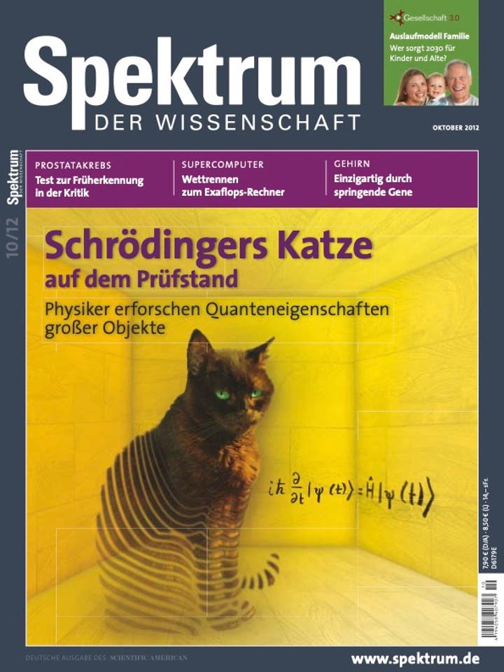 Spektrum der Wissenschaft – 10/2012 – Oktober 2012