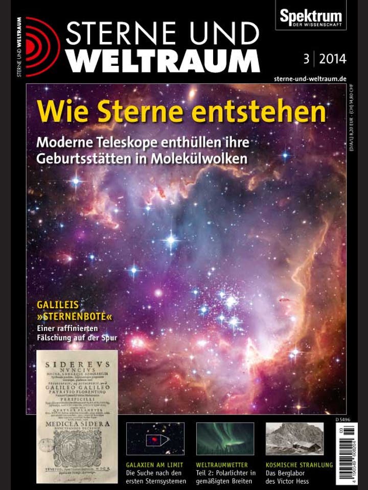 Sterne und Weltraum - 3/2014 - Wie Sterne entstehen