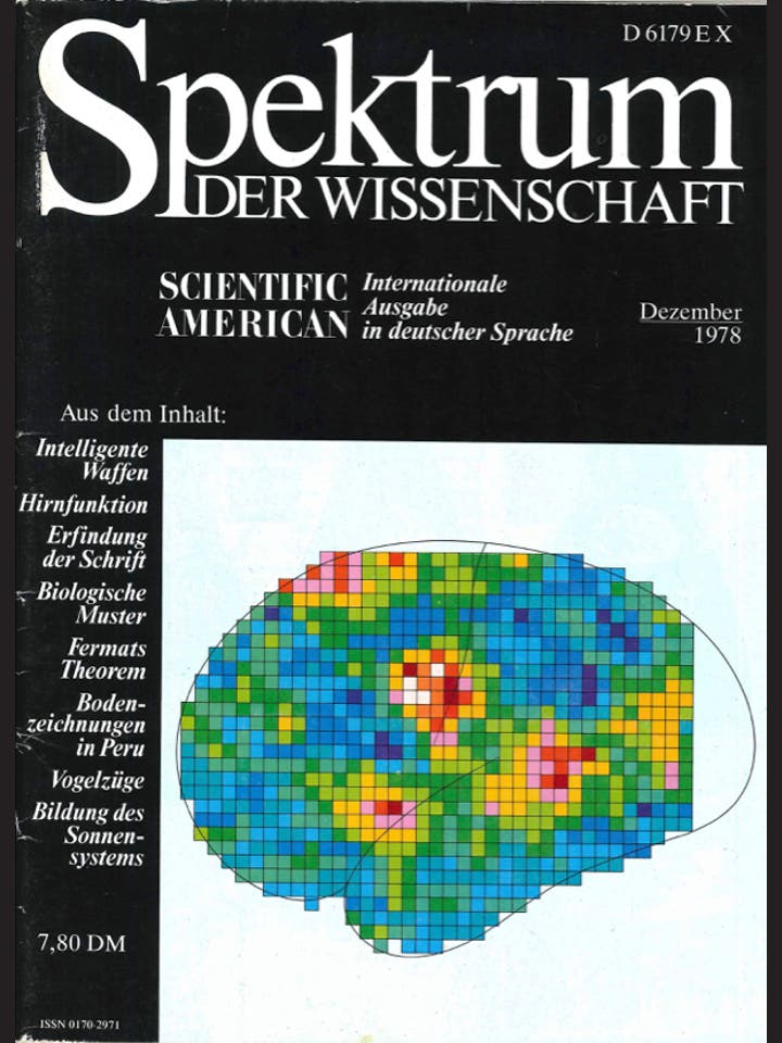 Spektrum der Wissenschaft – 12/1978 – Dezember 1978