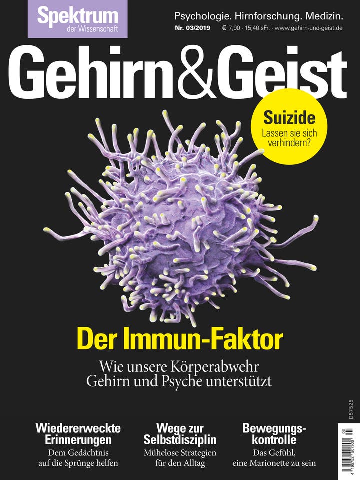 Gehirn&Geist – 3/2019 – Der Immun-Faktor