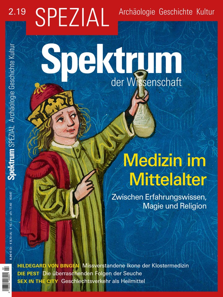 Spektrum der Wissenschaft Spezial Archäologie - Geschichte - Kultur - 2/2019 - Medizin im Mittelalter