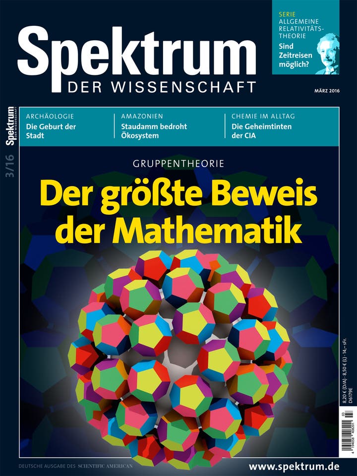 Spektrum der Wissenschaft – 3/2016 – Der größte Beweis der Mathematik