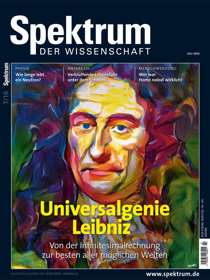 Spektrum der Wissenschaft – 7/2016 – Universalgenie Leipniz