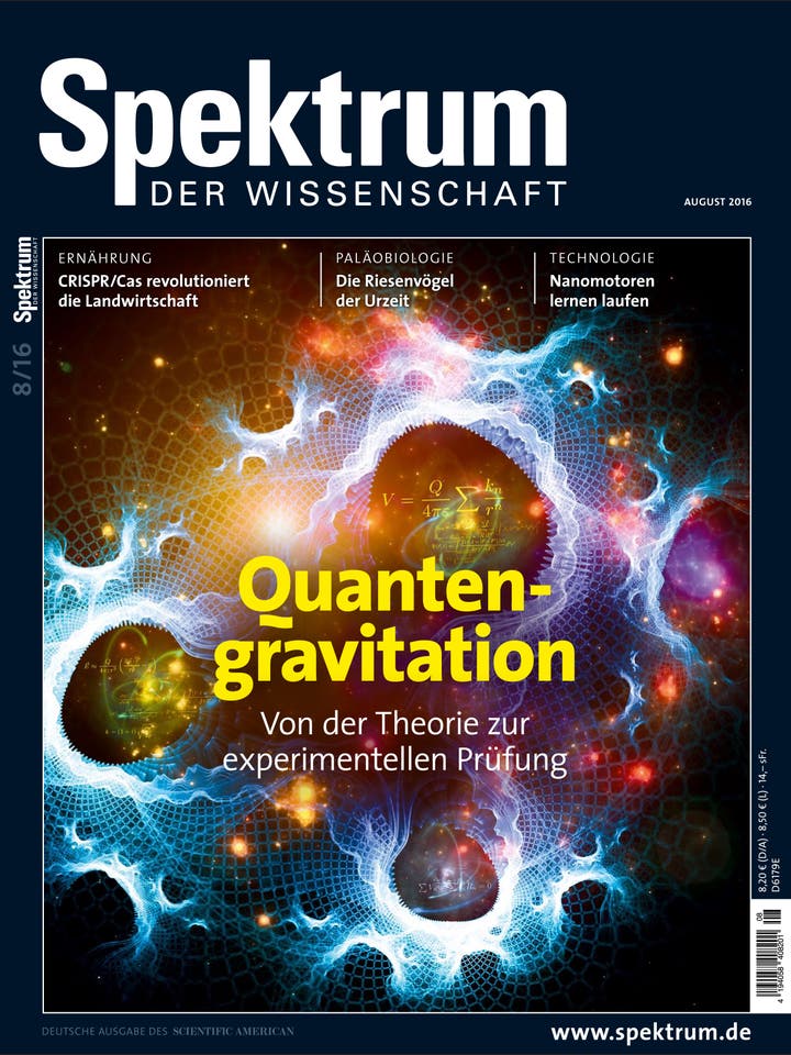 Spektrum der Wissenschaft - 8/2016 - August 2016