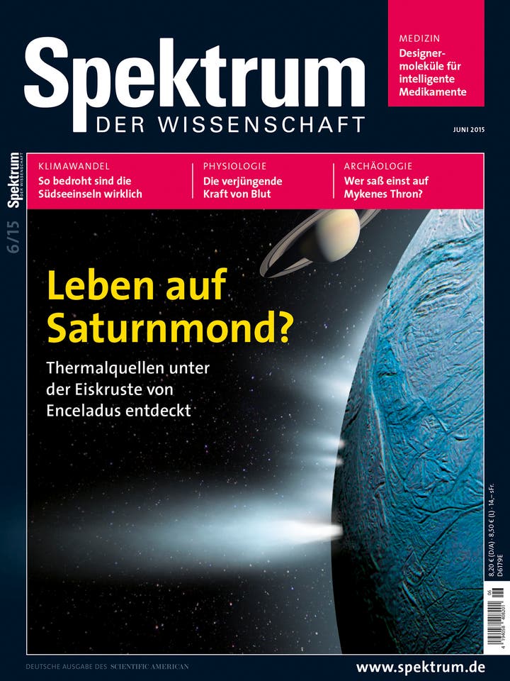 Spektrum der Wissenschaft – 6/2015 – Leben auf Saturnmond?
