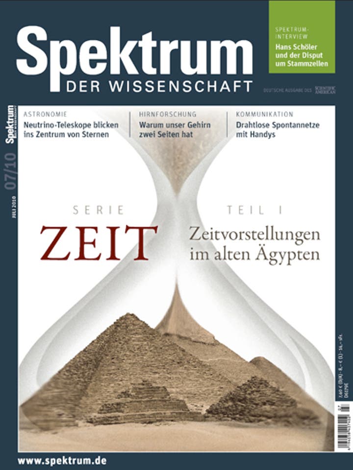 Spektrum der Wissenschaft - 7/2010 - Zeit