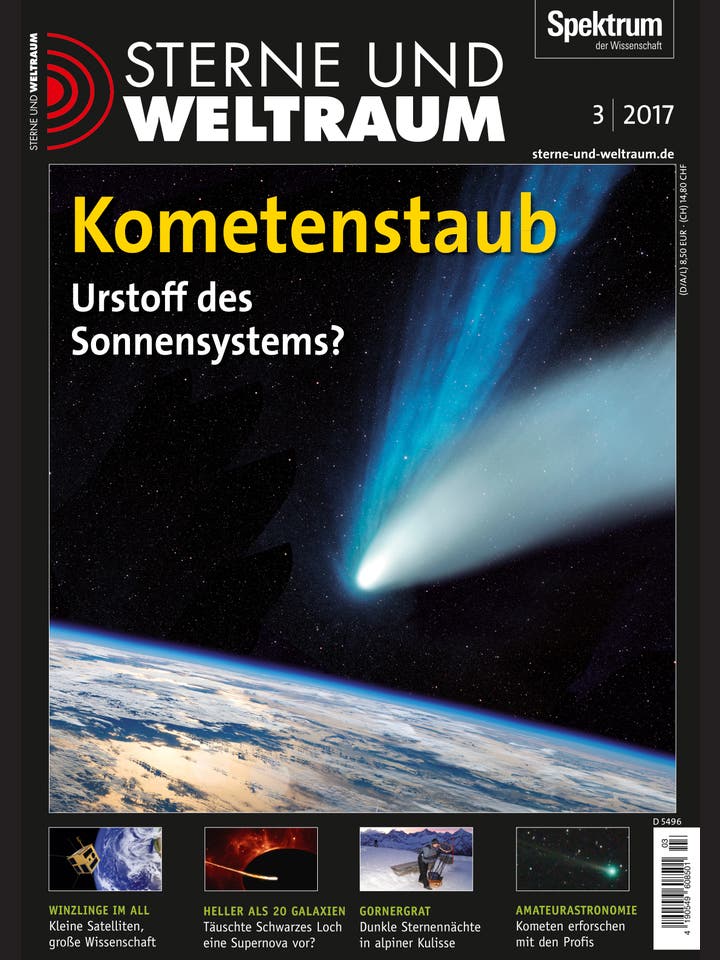Sterne und Weltraum - 3/2017 - Kometenstaub