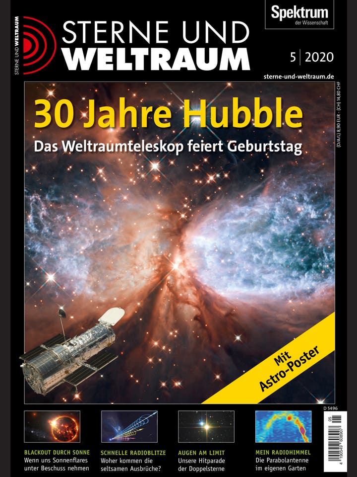 Sterne und Weltraum – 5/2020 – 30 Jahre Hubble