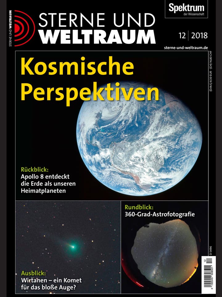 Sterne und Weltraum – 12/2018 – Kosmische Perspektiven