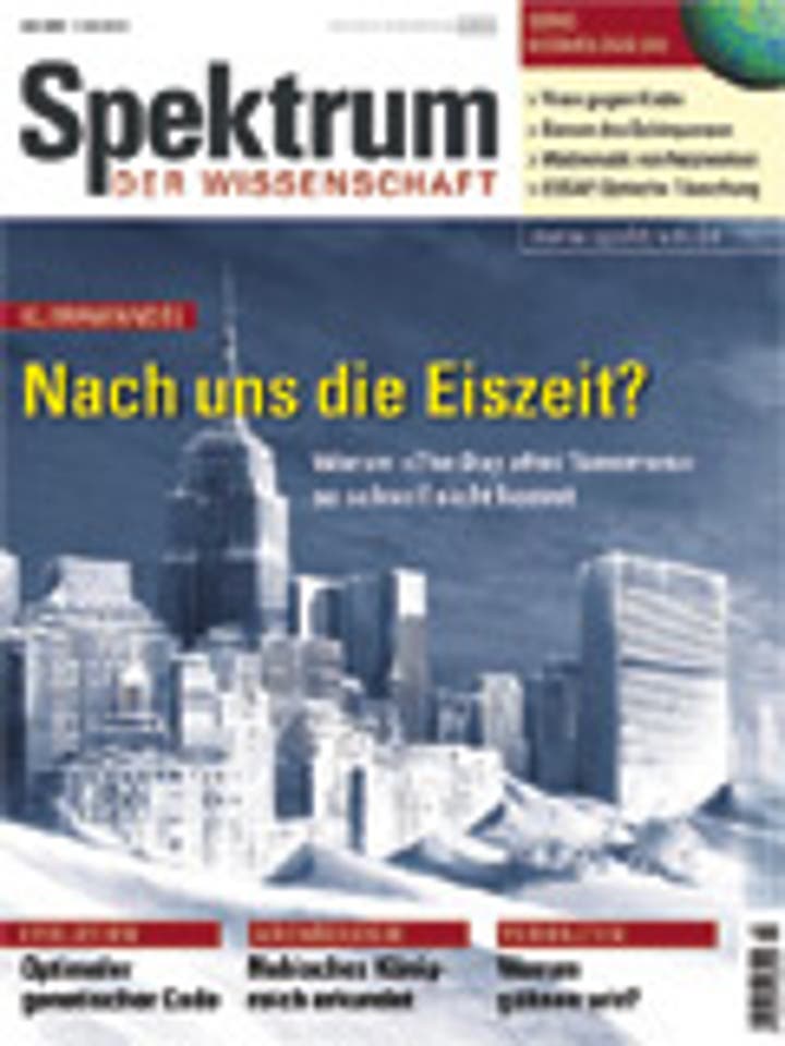 Spektrum der Wissenschaft - 7/2004 - Juli 2004