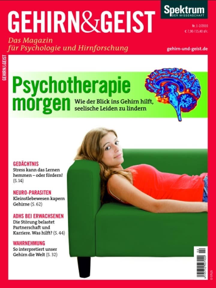 Gehirn&Geist - 1/2010 - Psychotherapie morgen!