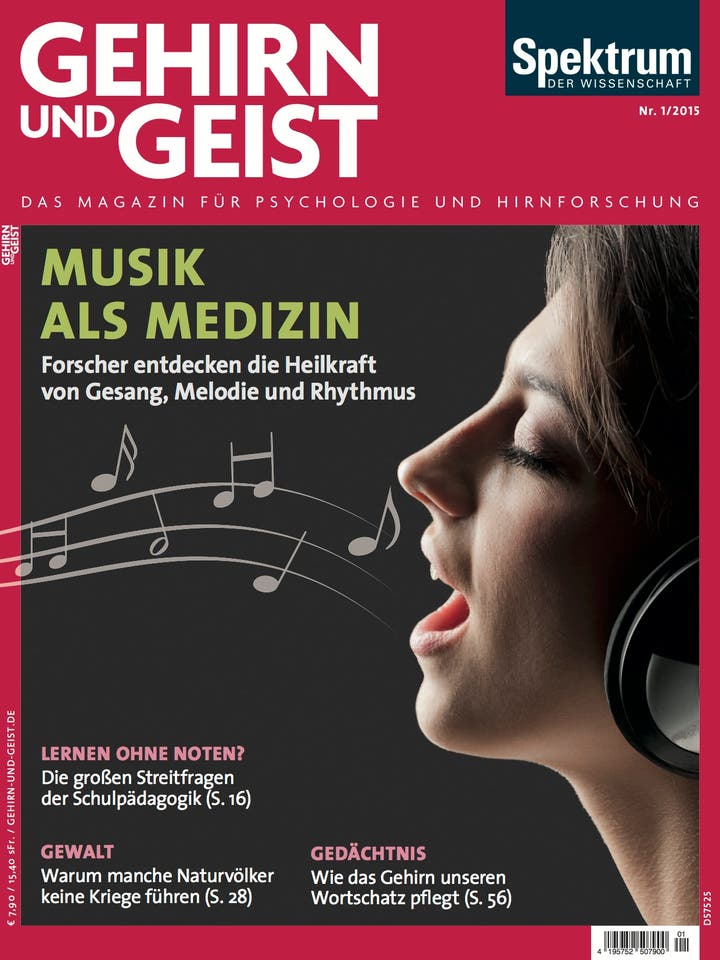Gehirn&Geist – 1/2015 – Musik als Medizin
