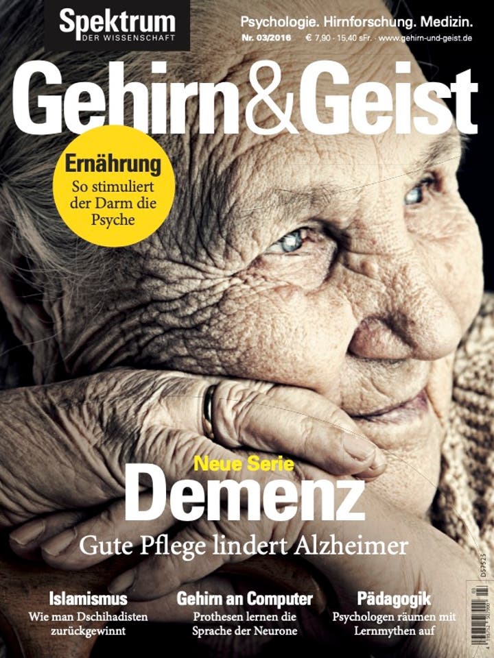 Gehirn&Geist – 3/2016 – Demenz